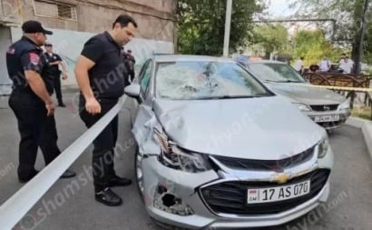 У медцентра «Шенгавит» в Ереване водитель насмерть сбил пешехода